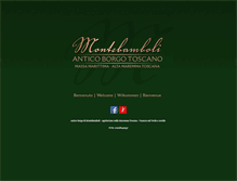 Tablet Screenshot of montebamboli.it